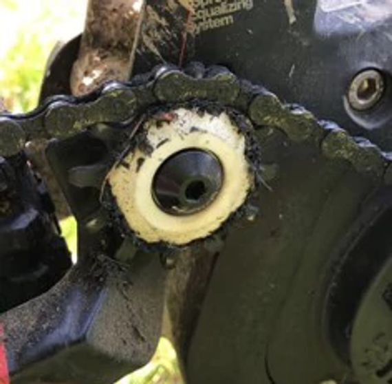 3D-gedrucktes Kunststoffritzel für ein E-Bike