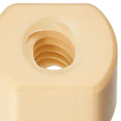 帶扳手平面的圓柱形