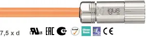 Cable de alimentación Chainflex® PUR NUM