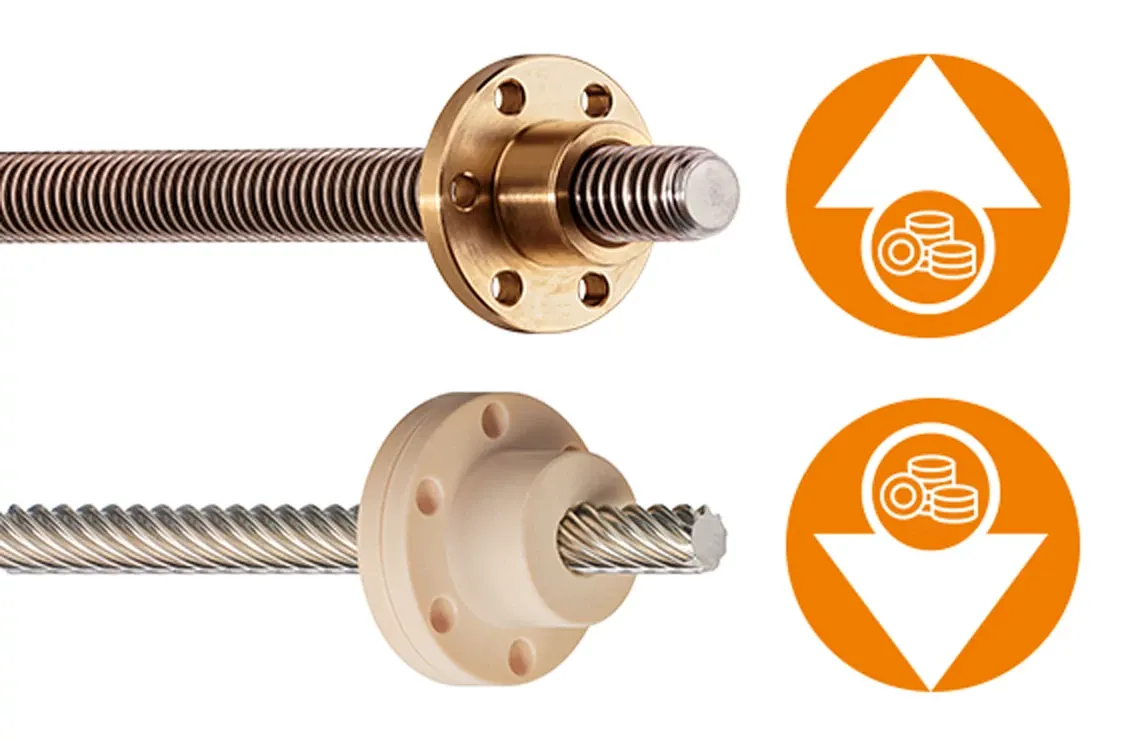 Unități cu șurub de acționare drylin® fără coroziune