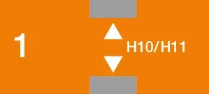 Hole with large tolerance