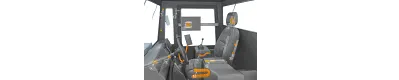 cabina del conductor maquinaria agrícola