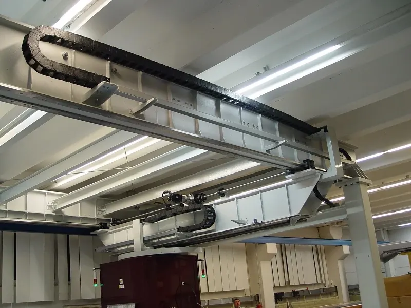 Cable guidance for welding unit