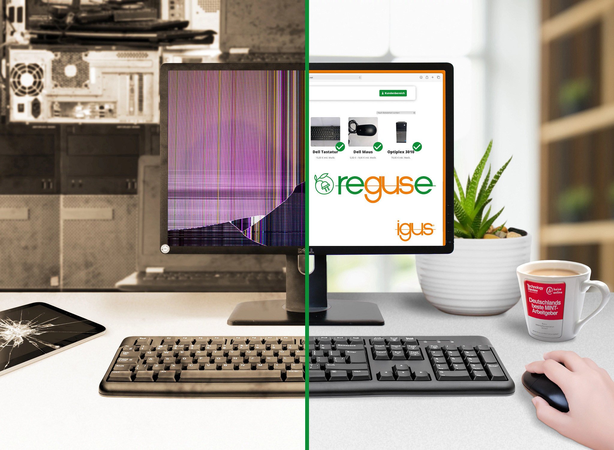reguse®: recycling of discarded electrical appliances