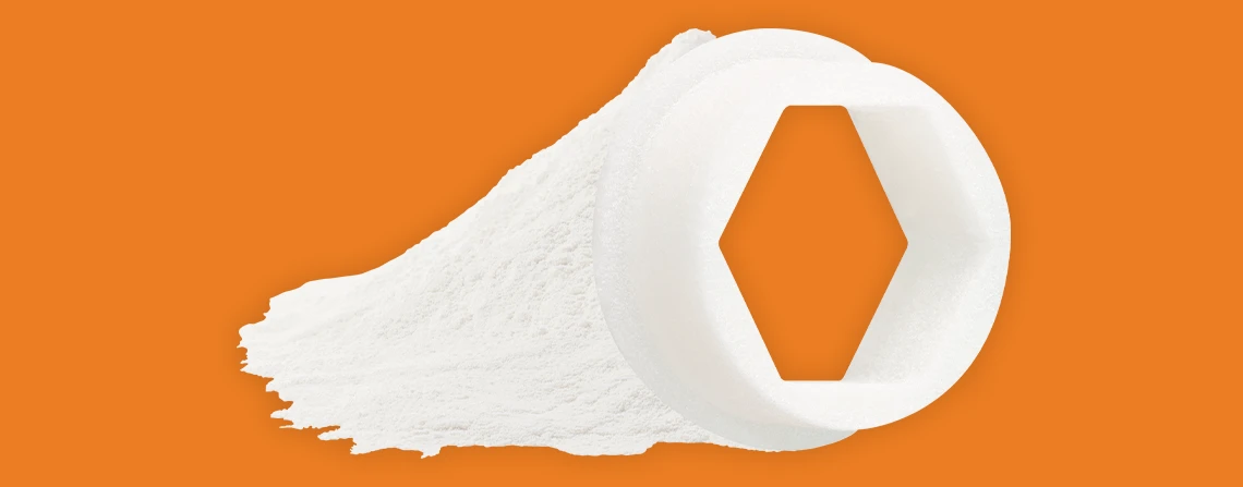 Impresión 3d de plástico en i10, polvo sls blanco