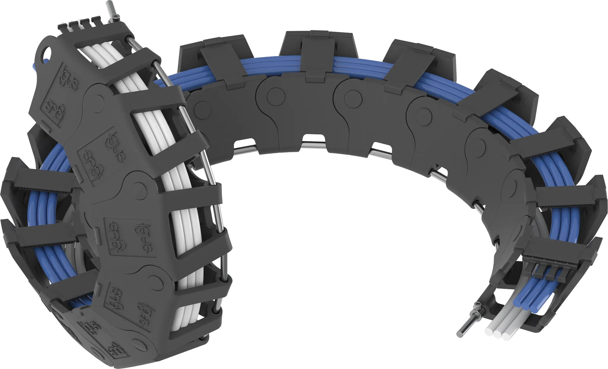 Maximalwinkel selbsttragende twisterchain