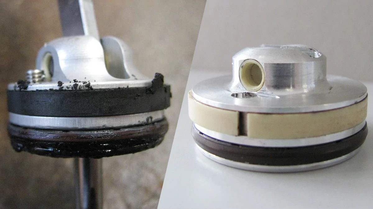PTFE-Band vs. iglidur J-Führungsring