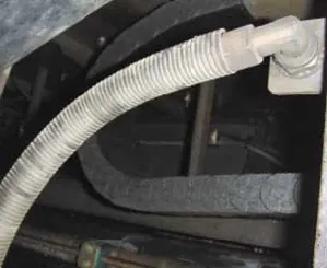 cable carrier for road construction application