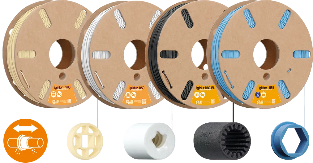 Filamenti per stampa 3D di igus