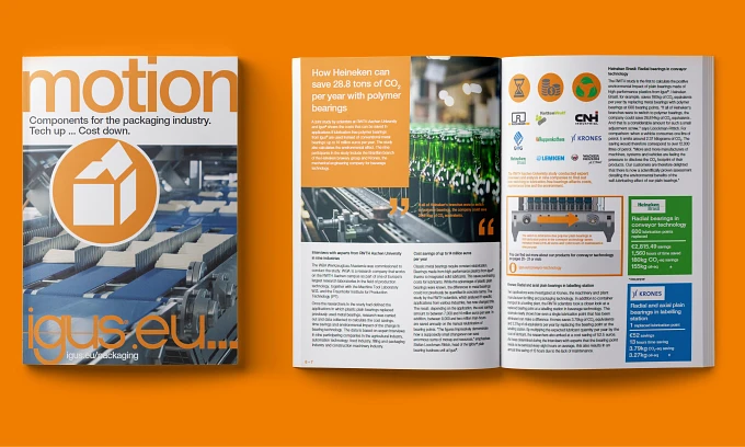 Packaing Magazine Cojinetes, cadenas portacables y cables para la industria del packaging ...