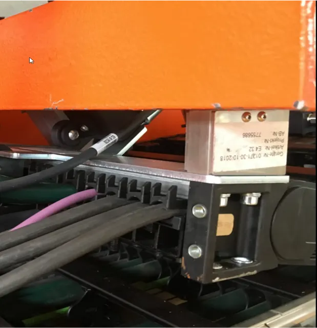 Sensor i.Sense EC.P montado