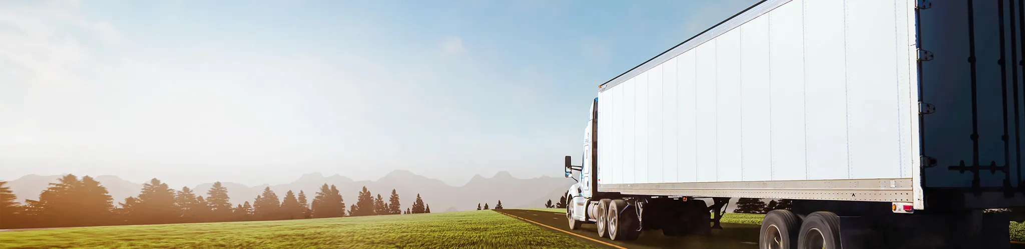 camión en carretera