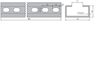 C-profile for heavy-duty applications