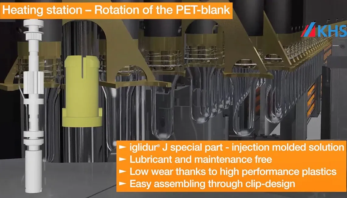 Stretch blow moulding machine