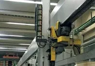 cable carrier with curve