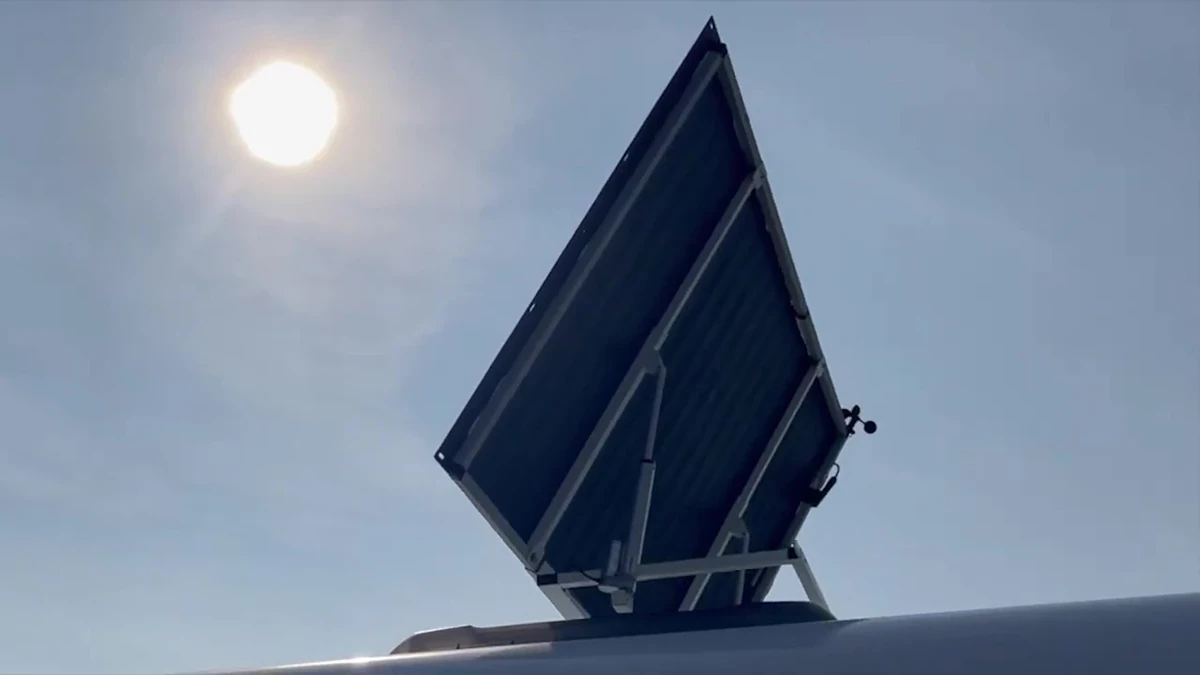 Solar tracker from Cityfreighter 
