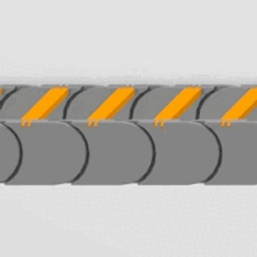 Double butée finale carrée