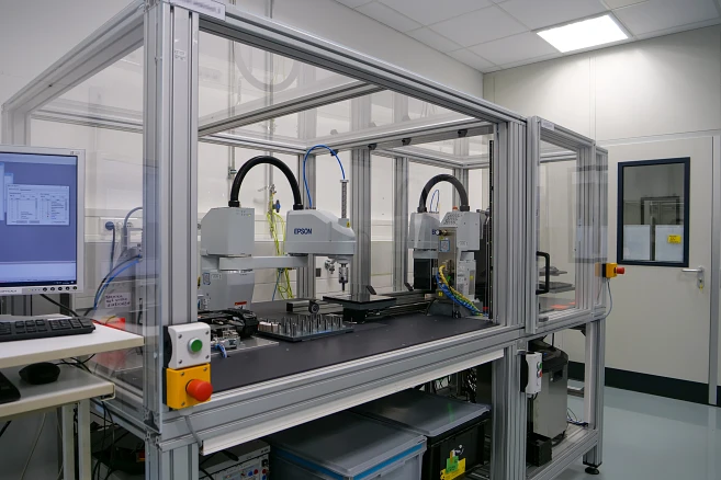 Smooth movement in the sensor test rig | igus Singapore