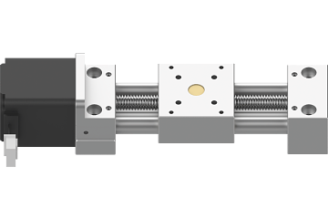 drylin SLWC-0620 miniature linear module with lead screw stepper motor