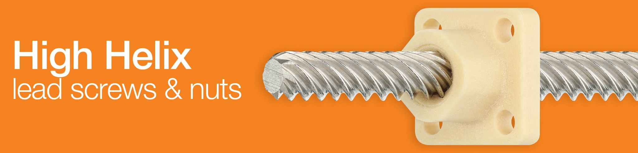 Banner de tornillo de plomo de alta hélice