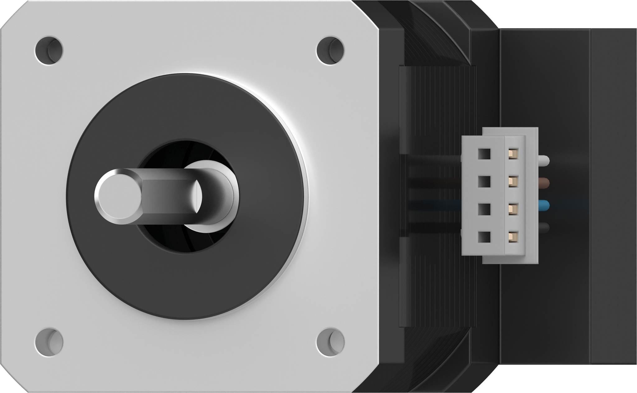 Avec codeur, couple de maintien de 0,18 Nm