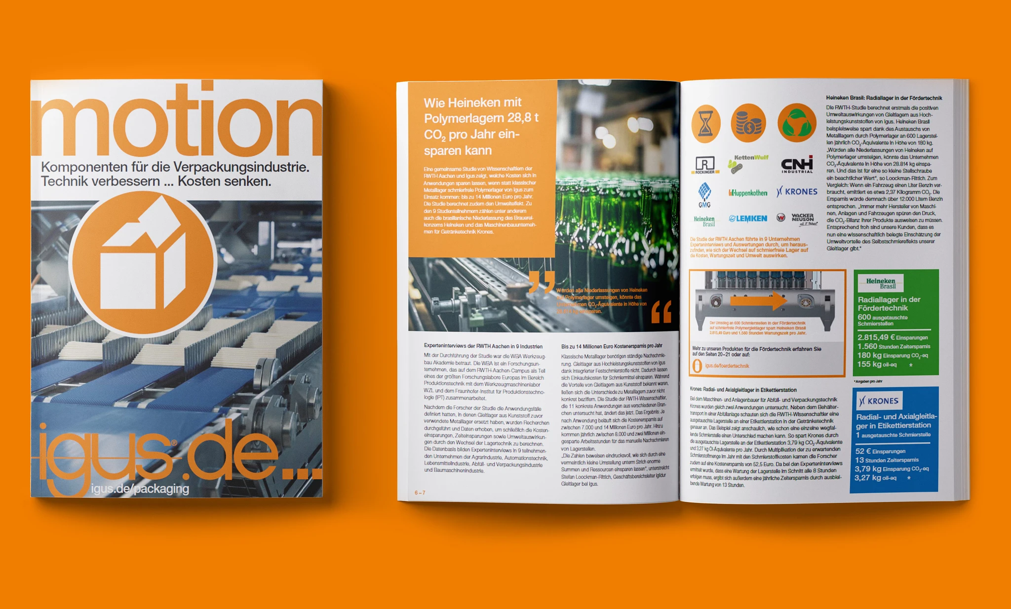 Magazine for the packaging industry