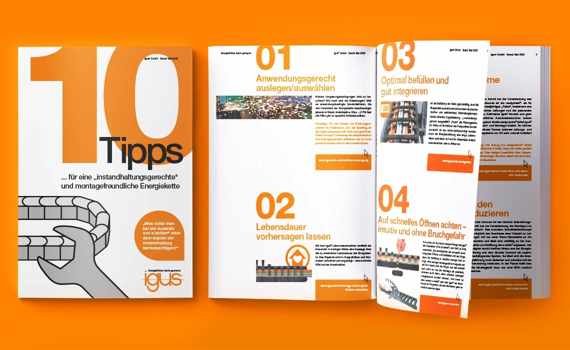 10 tips for a maintenance-friendly e-chain