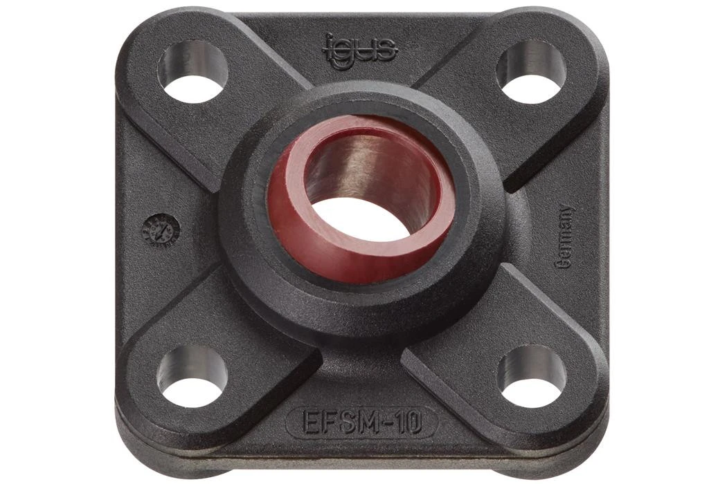 Cuscinetti Autoallineanti UCFL206 30mm - Con Flangia Rombica E 2 Ugelli - Foto 2