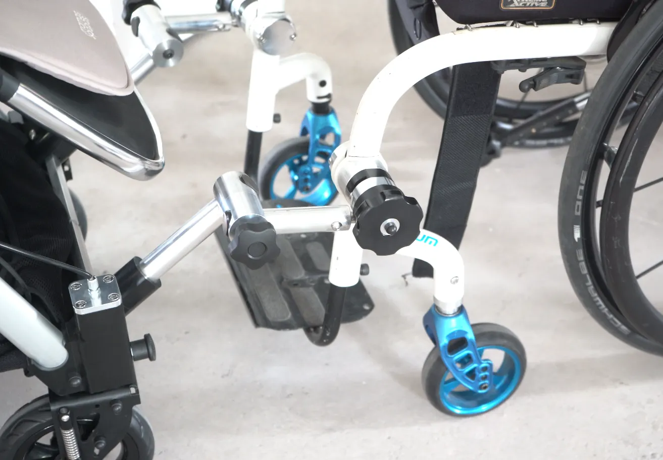 Designability's pushchair for wheelchair users
