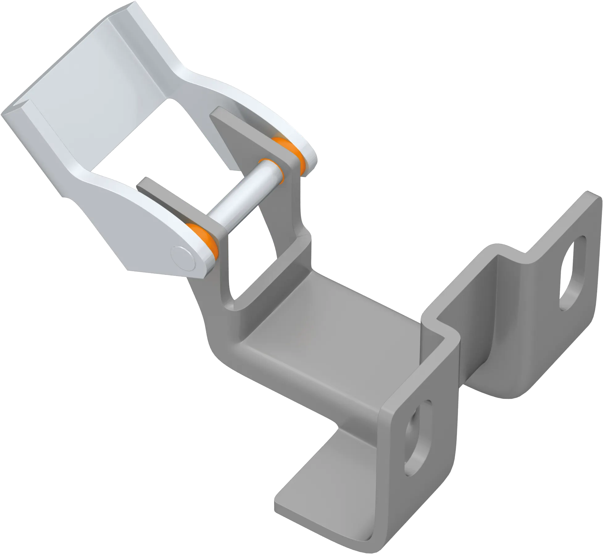 Plain bearing in the rear hatch hinge