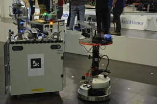 RoboCup German Open 2018 with igus® on the winners' podium