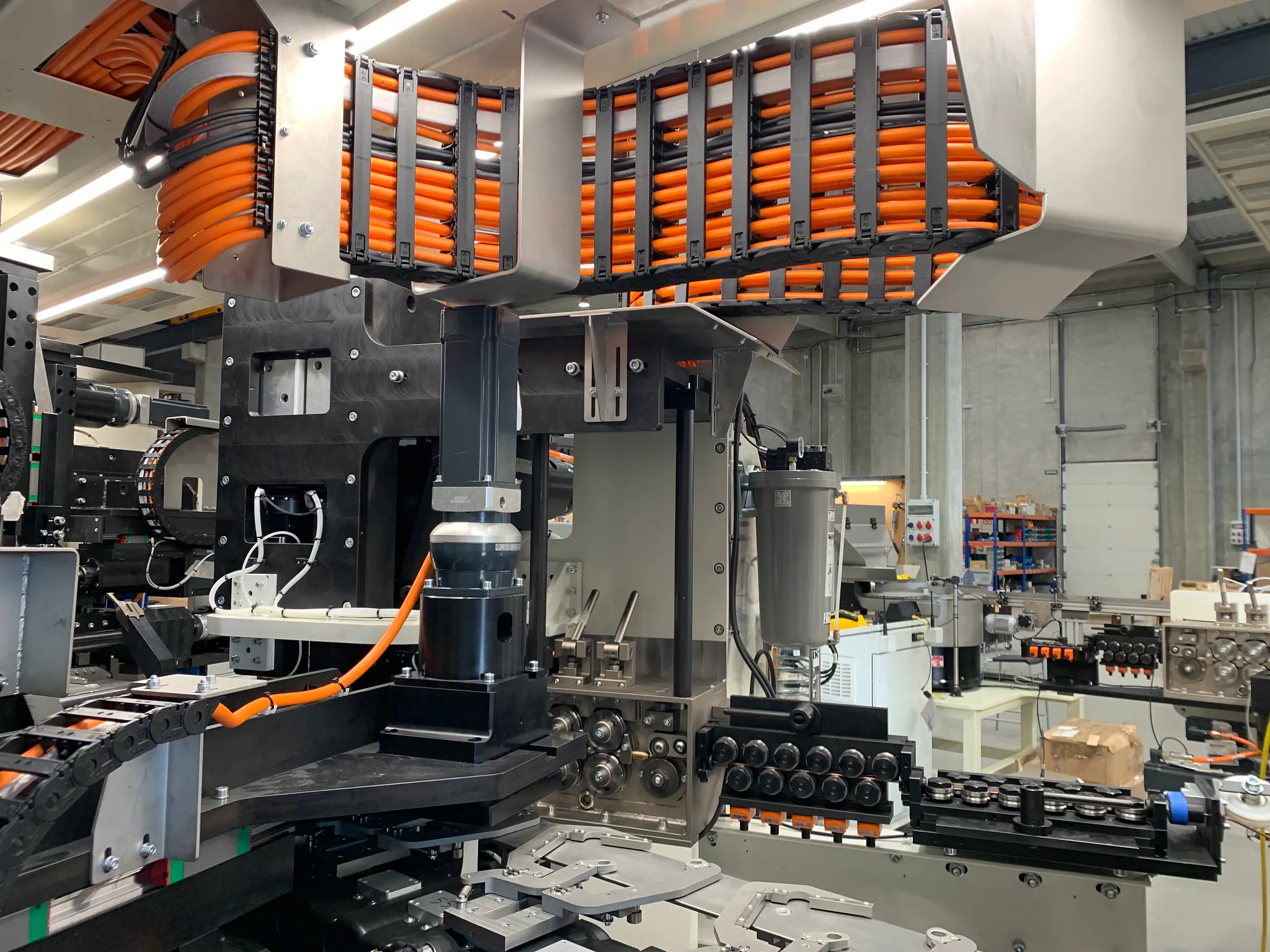 System łańcucha energetycznego w zakładzie