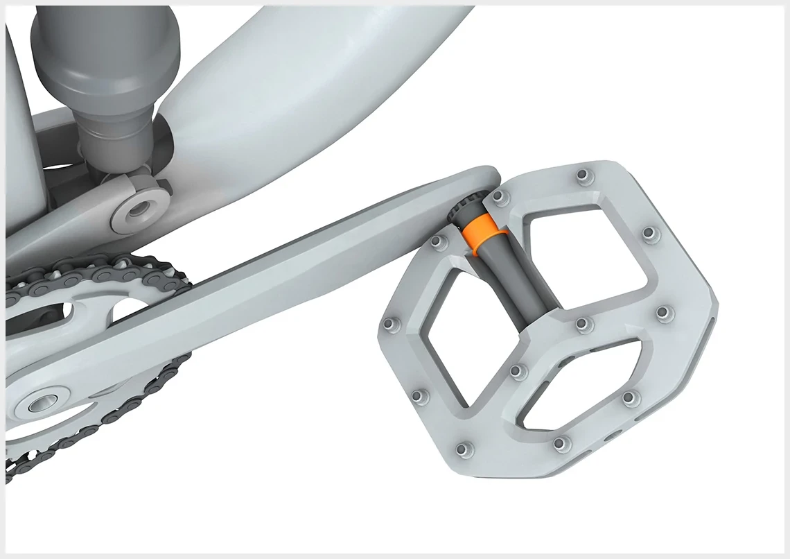 Buchas igus para roda de bicicleta