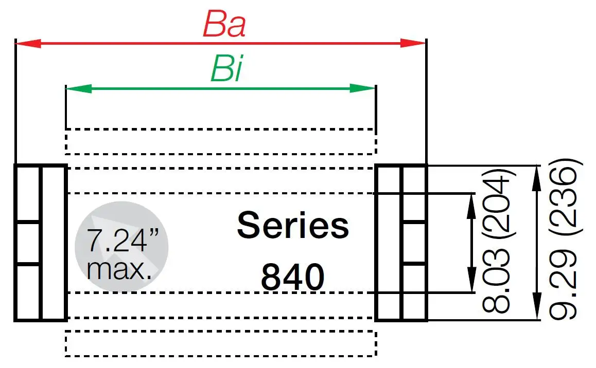 840.13.350.0 technical drawing