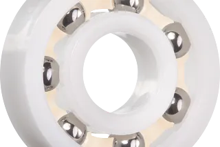 Roulement à billes en plastique avec cage J3