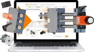 Configure linear axes with lead screw drive from igus online