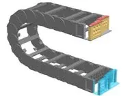 portacables de plástico