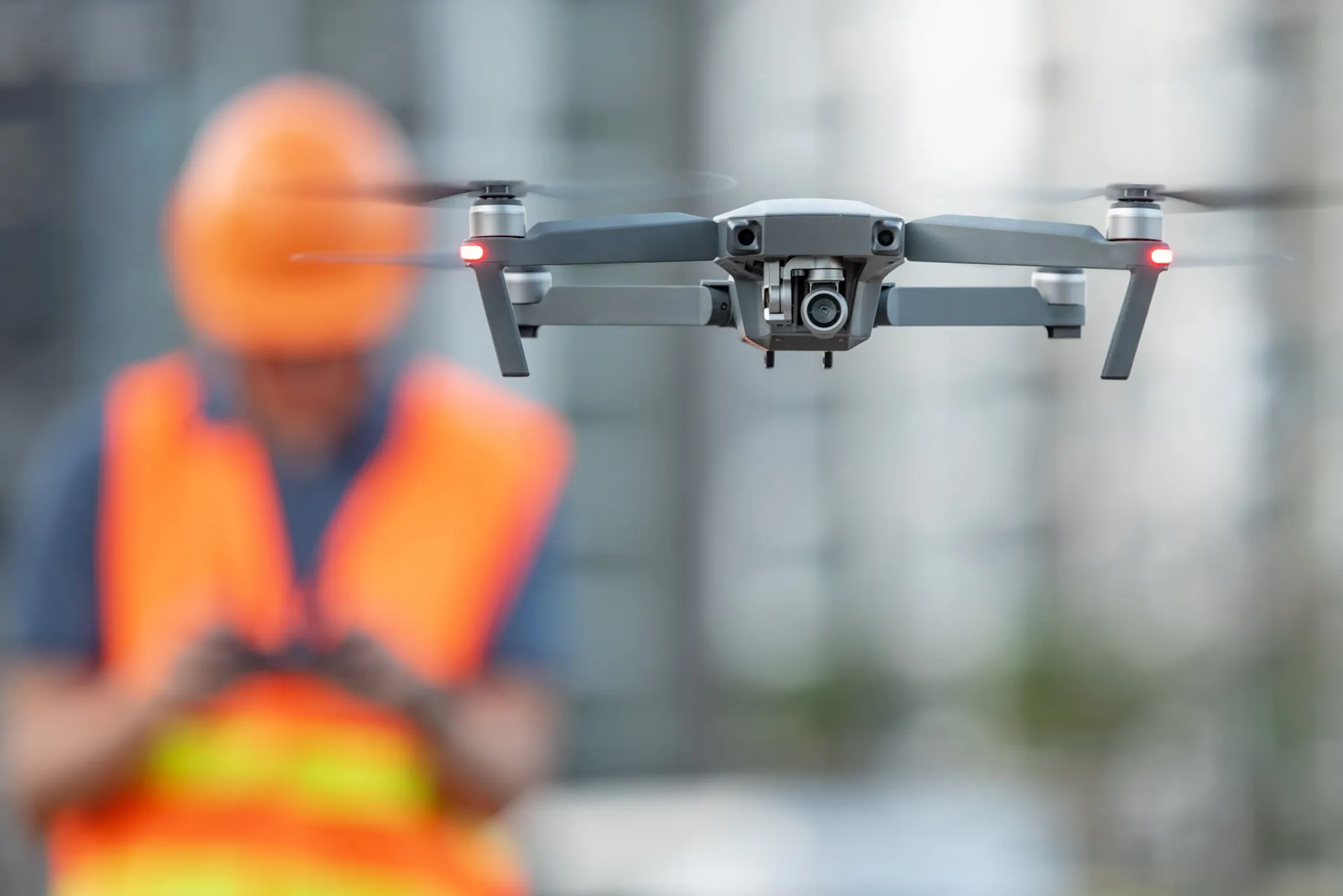 Drones use in construction