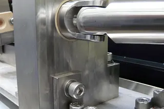 iglidur Gleitlager im Schiebetürantrieb