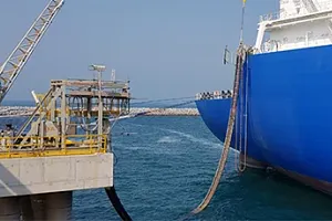 Landströmförsörjning från FSU/FSRU