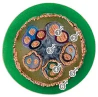 cabo de dados/linha de transmissão blindado