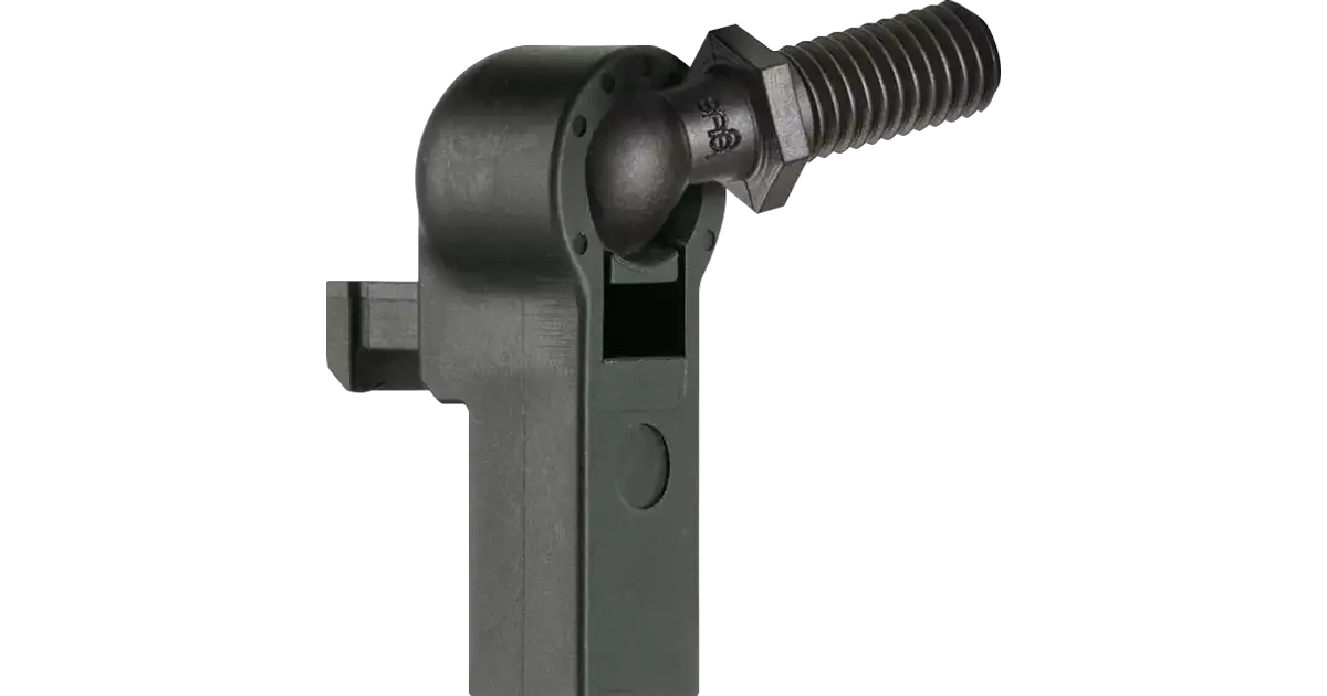 igubal® angled ball joint with ball stud, removable igubal® angled ball joint with ball stud, removable