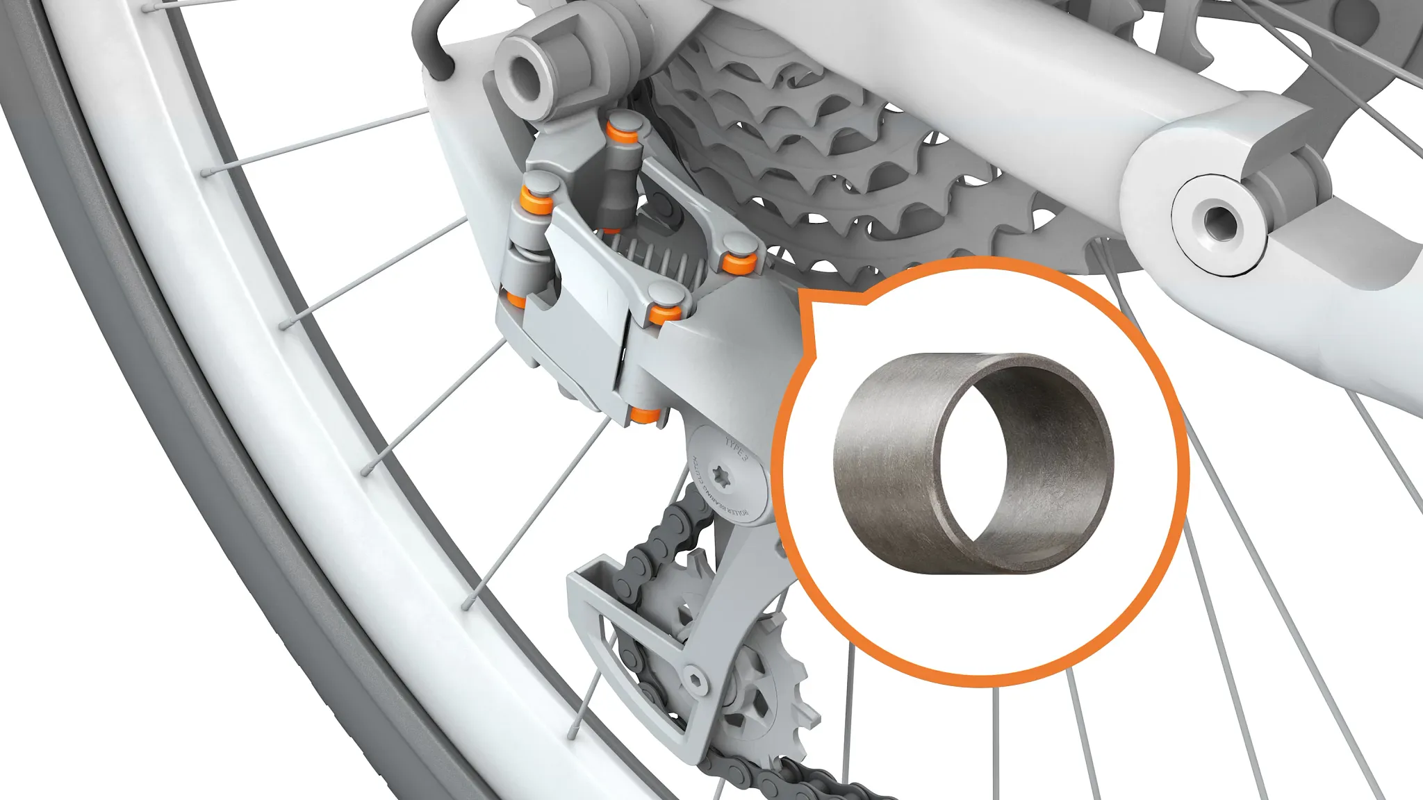 變速器內的滑動軸承