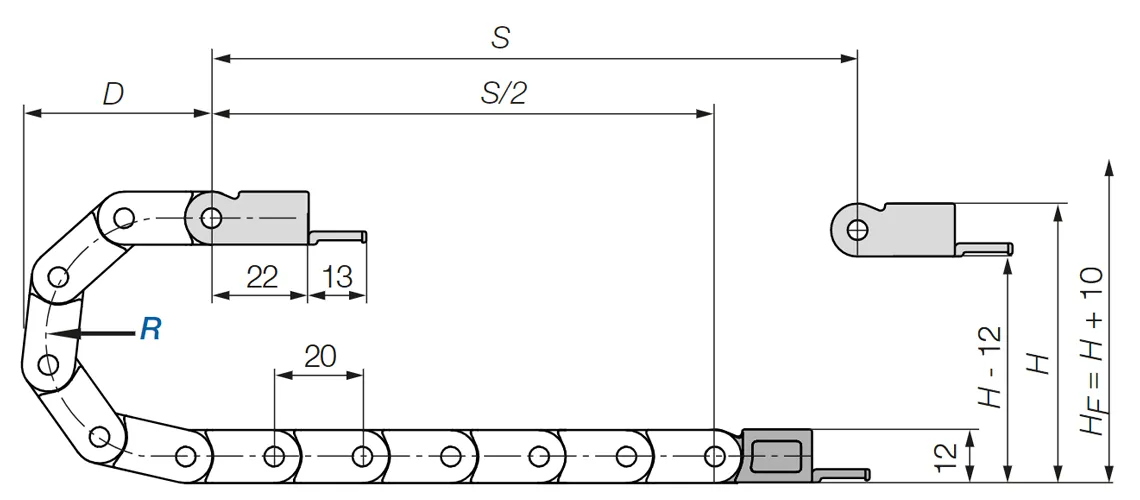 E2C.10L energy chain series
