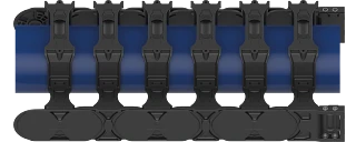 Extender crossbar clip for series E2(i).38 / E2(i).48