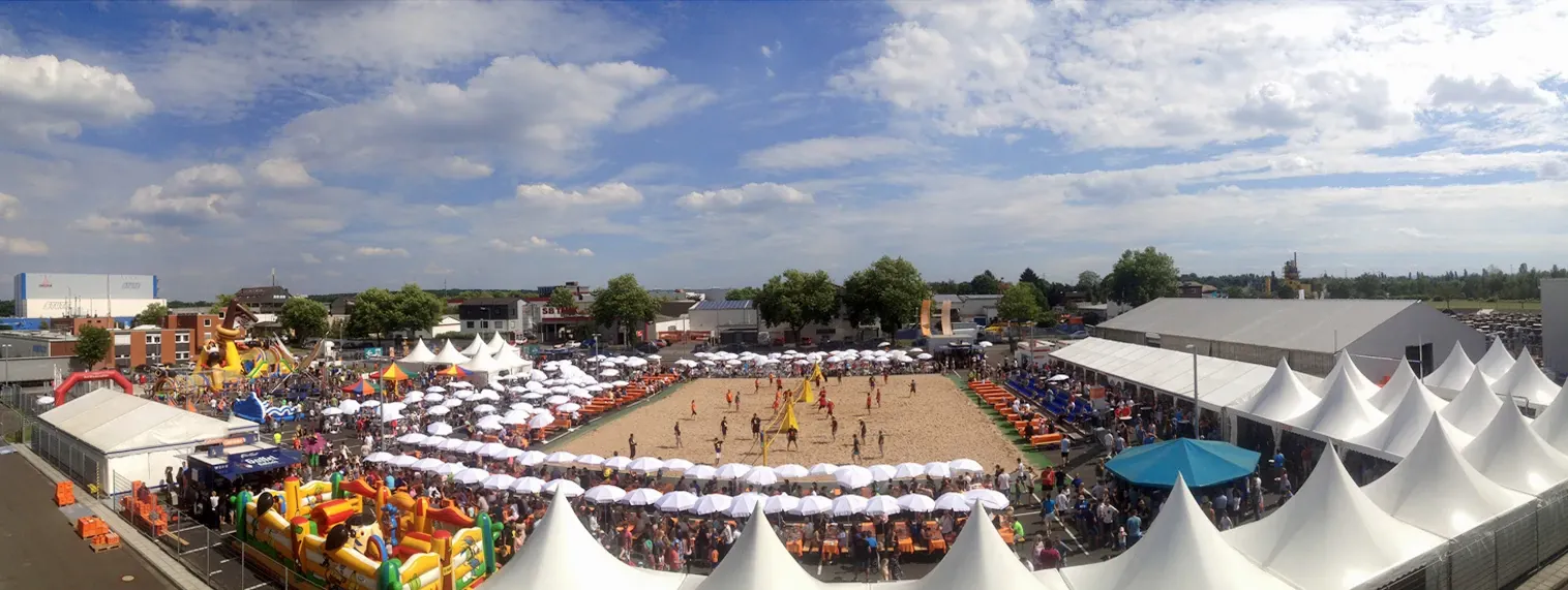 We celebrate together at igus, for example, at the summer party