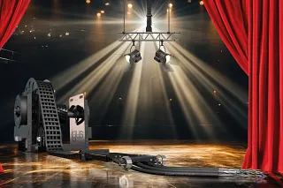 Mit der chainflex Serie CFSPECIAL.381 bietet igus neue Leitungen für die speziellen Anforderungen der bewegten Theater- und Bühnentechnik