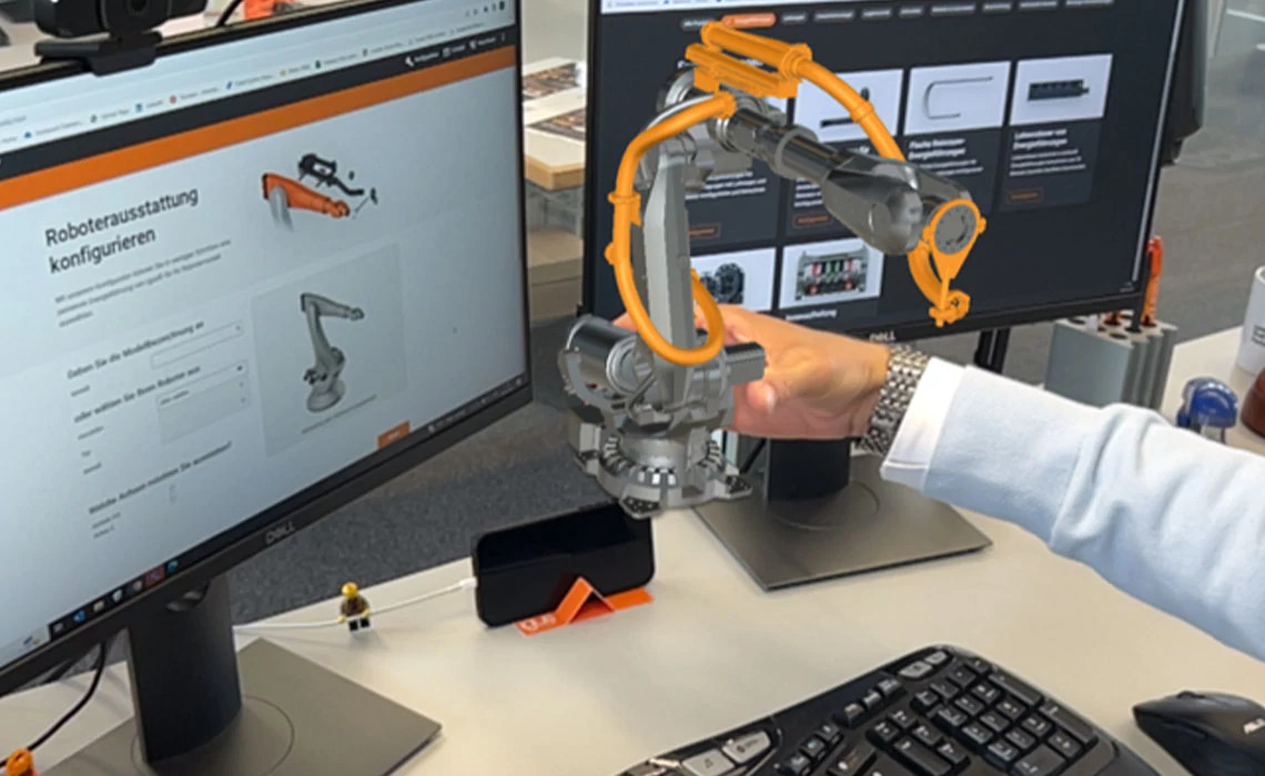 Augmented reality in the office