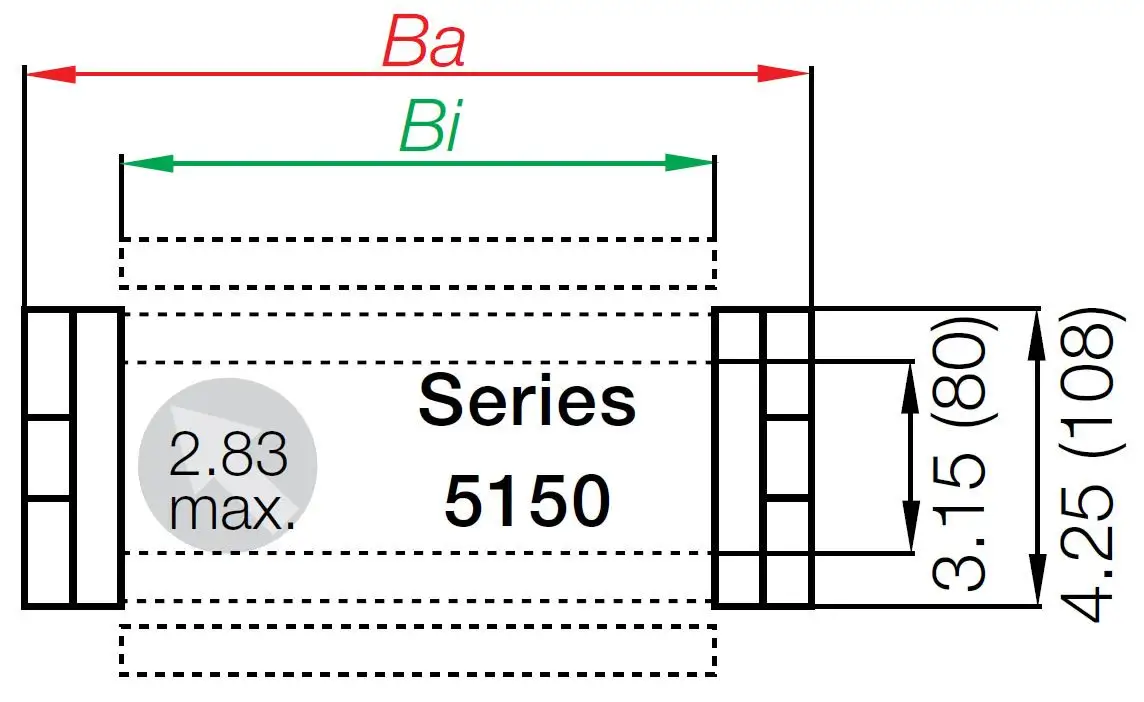 5150C.08.150.0 technical drawing