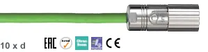 Chainflex® Câble encodeur TPE Omron